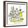 Hazel Cartoon-Ted Key-Framed Giclee Print