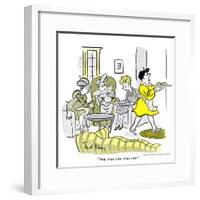 Hazel Cartoon-Ted Key-Framed Giclee Print