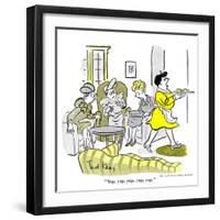 Hazel Cartoon-Ted Key-Framed Giclee Print