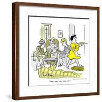 Hazel Cartoon-Ted Key-Framed Giclee Print