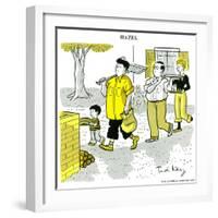 Hazel Cartoon-Ted Key-Framed Giclee Print