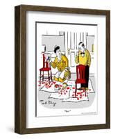 Hazel Cartoon-Ted Key-Framed Giclee Print