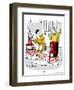 Hazel Cartoon-Ted Key-Framed Giclee Print