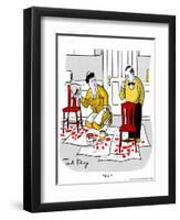 Hazel Cartoon-Ted Key-Framed Giclee Print