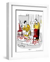 Hazel Cartoon-Ted Key-Framed Giclee Print