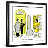 Hazel Cartoon-Ted Key-Framed Giclee Print