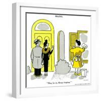 Hazel Cartoon-Ted Key-Framed Giclee Print