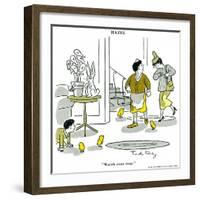 Hazel Cartoon-Ted Key-Framed Giclee Print