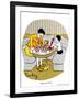 Hazel Cartoon-Ted Key-Framed Giclee Print