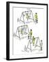 Hazel Cartoon-Ted Key-Framed Giclee Print