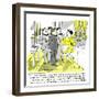 Hazel Cartoon-Ted Key-Framed Giclee Print