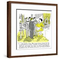 Hazel Cartoon-Ted Key-Framed Giclee Print