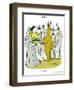 Hazel Cartoon-Ted Key-Framed Giclee Print