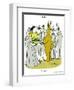 Hazel Cartoon-Ted Key-Framed Giclee Print