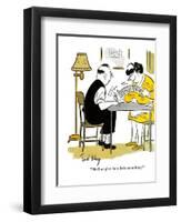 Hazel Cartoon-Ted Key-Framed Premium Giclee Print