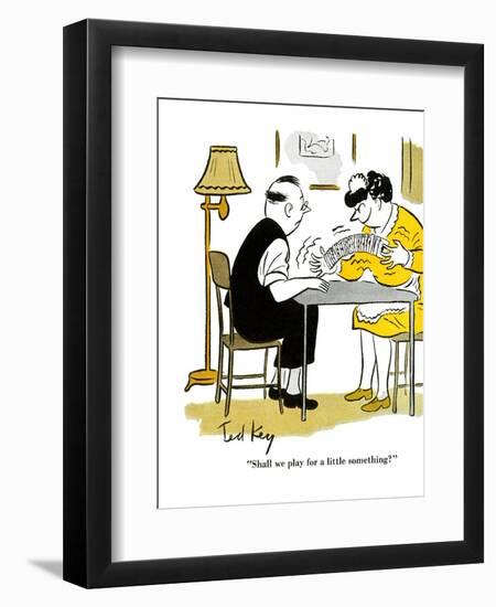 Hazel Cartoon-Ted Key-Framed Premium Giclee Print