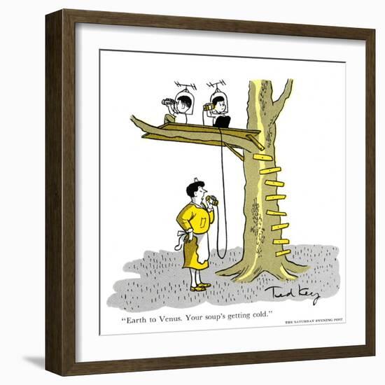 Hazel Cartoon-Ted Key-Framed Giclee Print