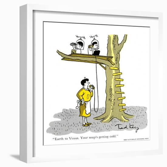 Hazel Cartoon-Ted Key-Framed Giclee Print