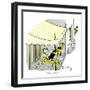 Hazel Cartoon-Ted Key-Framed Giclee Print