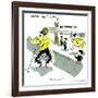 Hazel Cartoon-Ted Key-Framed Giclee Print