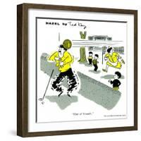 Hazel Cartoon-Ted Key-Framed Giclee Print