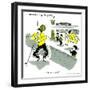 Hazel Cartoon-Ted Key-Framed Giclee Print