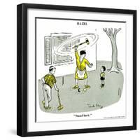 Hazel Cartoon-Ted Key-Framed Premium Giclee Print