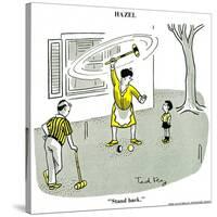 Hazel Cartoon-Ted Key-Stretched Canvas