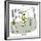 Hazel Cartoon-Ted Key-Framed Giclee Print