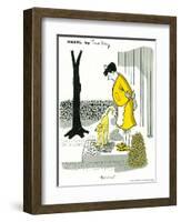 Hazel Cartoon-Ted Key-Framed Giclee Print