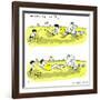 Hazel Cartoon-Ted Key-Framed Giclee Print