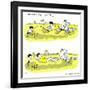 Hazel Cartoon-Ted Key-Framed Giclee Print