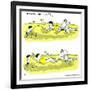 Hazel Cartoon-Ted Key-Framed Giclee Print