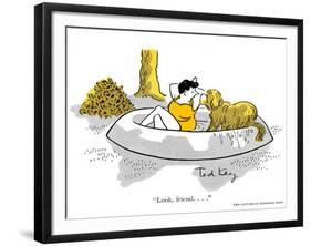 Hazel Cartoon-Ted Key-Framed Giclee Print