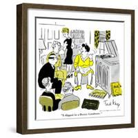 Hazel Cartoon-Ted Key-Framed Giclee Print