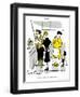 Hazel Cartoon-Ted Key-Framed Premium Giclee Print