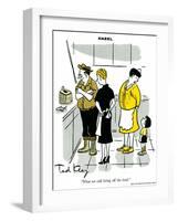 Hazel Cartoon-Ted Key-Framed Giclee Print