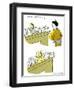 Hazel Cartoon-Ted Key-Framed Giclee Print