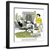 Hazel Cartoon-Ted Key-Framed Giclee Print