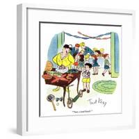 Hazel Cartoon-Ted Key-Framed Giclee Print