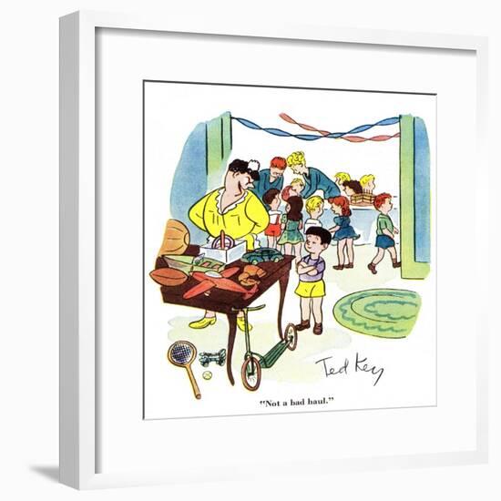 Hazel Cartoon-Ted Key-Framed Giclee Print