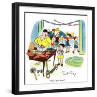 Hazel Cartoon-Ted Key-Framed Giclee Print