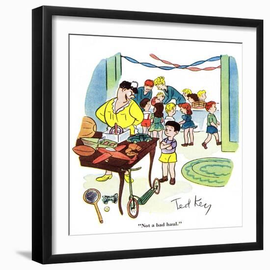 Hazel Cartoon-Ted Key-Framed Giclee Print