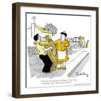 Hazel Cartoon-Ted Key-Framed Giclee Print