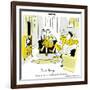 Hazel Cartoon-Ted Key-Framed Giclee Print