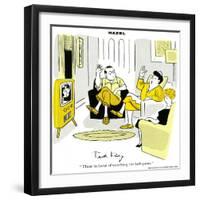 Hazel Cartoon-Ted Key-Framed Giclee Print