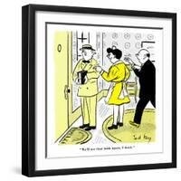 Hazel Cartoon-Ted Key-Framed Giclee Print