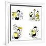 Hazel Cartoon-Ted Key-Framed Giclee Print