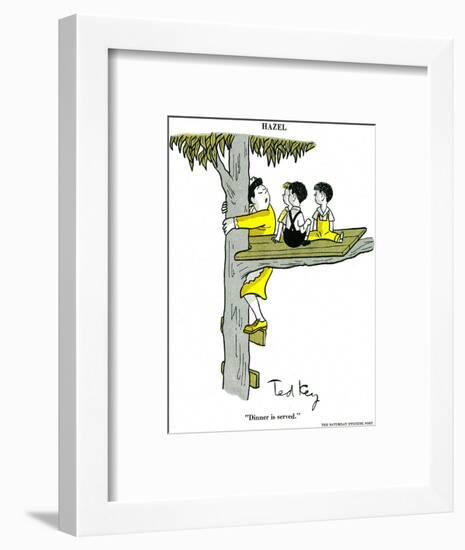 Hazel Cartoon-Ted Key-Framed Giclee Print