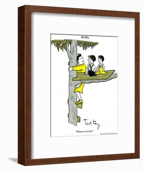 Hazel Cartoon-Ted Key-Framed Giclee Print